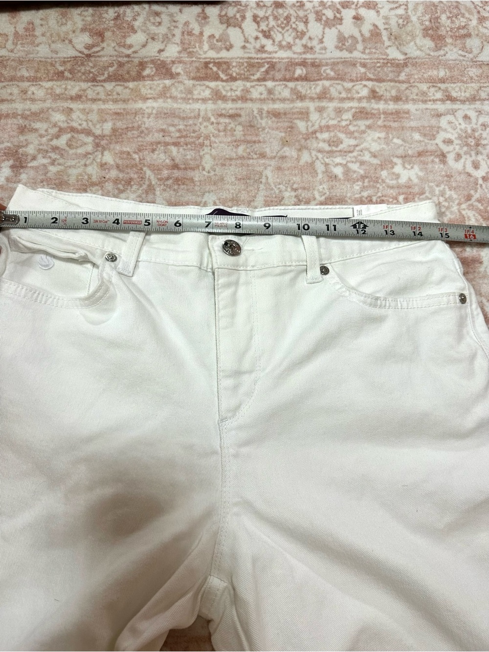 ⚜️ Gloria Vanderbilt White Straight-Leg Jeans - Picture 9 of 15